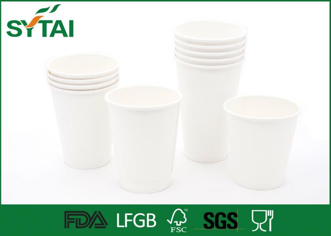 Grad Winkel- des Leistungshebelspapierschalen der Nahrung300ml/PET, das Papierschalen 8oz für Kaffee beschichtet