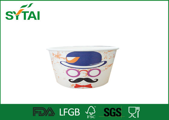 China Kundengebundene freundliche Wegwerfkapazität Eco des gefrorenen Joghurts schalen-50-600ml fournisseur