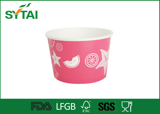 China Kundenspezifische Druck-Eiscreme-Papierschalen-Wegwerfsalat-Schüssel mit Deckeln fournisseur
