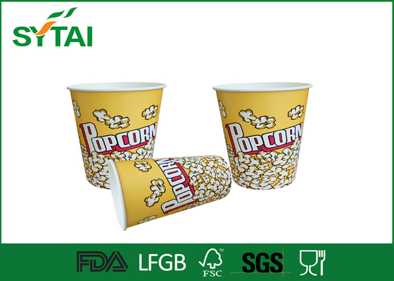 China Cute Funny Gedrucktes Papier Popcorn Eimer / Popcorn Tubs / Popcorn Boxes Eco-friendly fournisseur