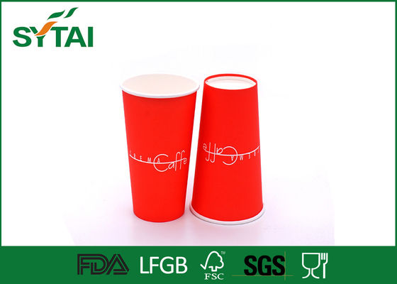 China Nehmen 500 ml kundengebundene Drucknahrungsmittelgrad-Tinten-rote Papierschale 16 Unze weg fournisseur