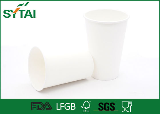 China Polymer-Material-biologisch abbaubare Papierschalen für Tee, Pappkaffeetassen fournisseur