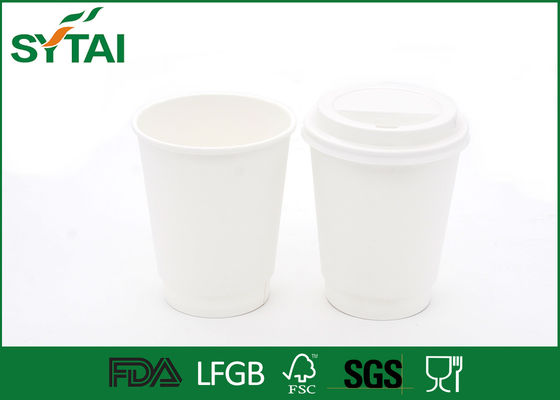 China ISO-Zustimmung 10oz personifizierte Wegwerfkaffeetassen isolierte Papierschale fournisseur