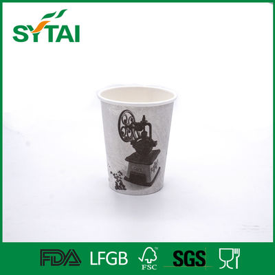 China PET beschichtete heiße Getränke sondern Wand-Papierschalen für Kaffee/Tee, kundenspezifisch anfertigen aus fournisseur