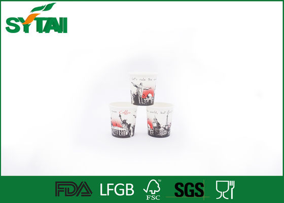 China Soda-/Saft-kaltes Getränk-Papierschalen Wegwerf mit dem kundenspezifischen LOGO, umweltfreundlich fournisseur