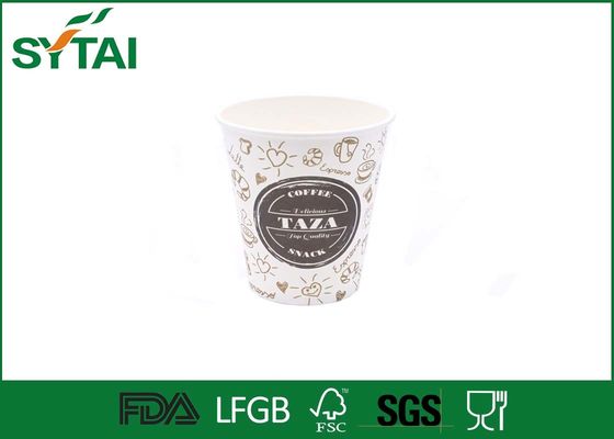 China Logo-schöne Wegwerftrinkbecher, kundenspezifische Drucksache-Schalen für Kaffee fournisseur