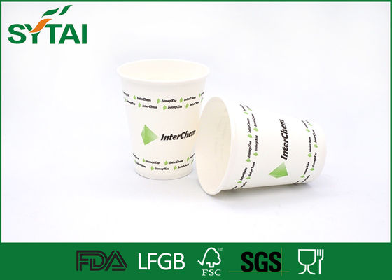 China Logobescheinigt kundenspezifische Wegwerfkaffeetassen FSC/SGS/FDA/LFGB fournisseur