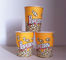 Umweltfreundlich 32 Unzen Papier Popcorn Eimer / Popcorn Tassen mit Offset oder Flexodruck fournisseur