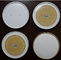 Dome oder Flachkundenspezifische Kaffeetasse Deckel für Papierbecher, PET / PS / Papier Material fournisseur