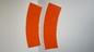 Orange Logo bedruckt Customized Pappbecher Fan / Papier Blank / Papierblatt für Papierbecher fournisseur