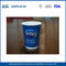 Recycelten Einweg-Doppel-wandige heißen Kaffee Papierbecher mit Logo-Druck fournisseur