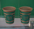 Recyclebare Brown-Kraftpapier-Schalen für alkoholfreies Getränk, 8oz Kaffeetassen fournisseur