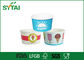 10 oz 12 oz 16 oz Pape Einweg Eis Tassen, angepasste recyclebar gefrorenen Joghurt Cup fournisseur