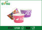 Logo 12oz druckte JogurtEiscreme-Papierschalen mit Deckeln, FDA fournisseur