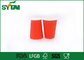 Kundenspezifische rote Kräuselungs-Papierschalen 4oz-22oz mit Plastik-/Papier-Deckeln, Eco freundlich fournisseur