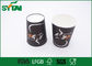 Gewohnheit Druckwegwerfkaffeetassen 7 Farben für heißes Getränk, Nahrungsmittelgrad-Papier fournisseur