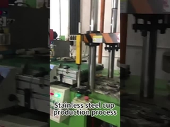 16 Packung Zylindrische, maßgeschneiderte, zerbrechsichere, Edelstahlbecher