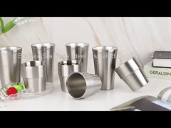 6 Unzen isolierte Trinkbecher aus Edelstahl