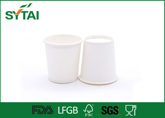 China Weiße Tee-/Jogurt-/Kaffee-Test-Schalen für Supermarkt, Wegwerf- und aufbereitet fournisseur