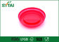 8-Unze-rote Plastikpapierschalen-Deckel für Kaffee-oder Tee-Papierschalen fournisseur