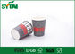 Werfen Sie Gewohnheit Druckwegwerfkaffeetassen für Heißgetränke/Wasser weg, das beschichtete PET fournisseur